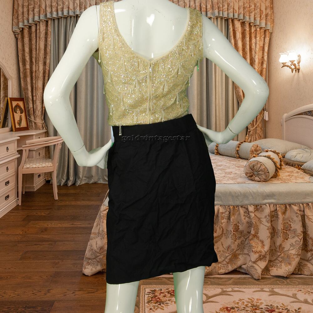 80s Vintage Thierry Mugler France Paris Skirt 29